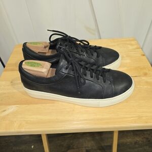Royal Republiq Men's Black Leather Sneakers
